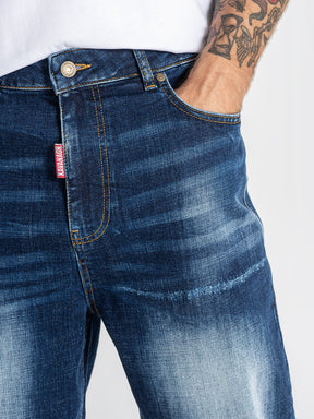 jeans / Dark Blue Rock Carrot Jeans