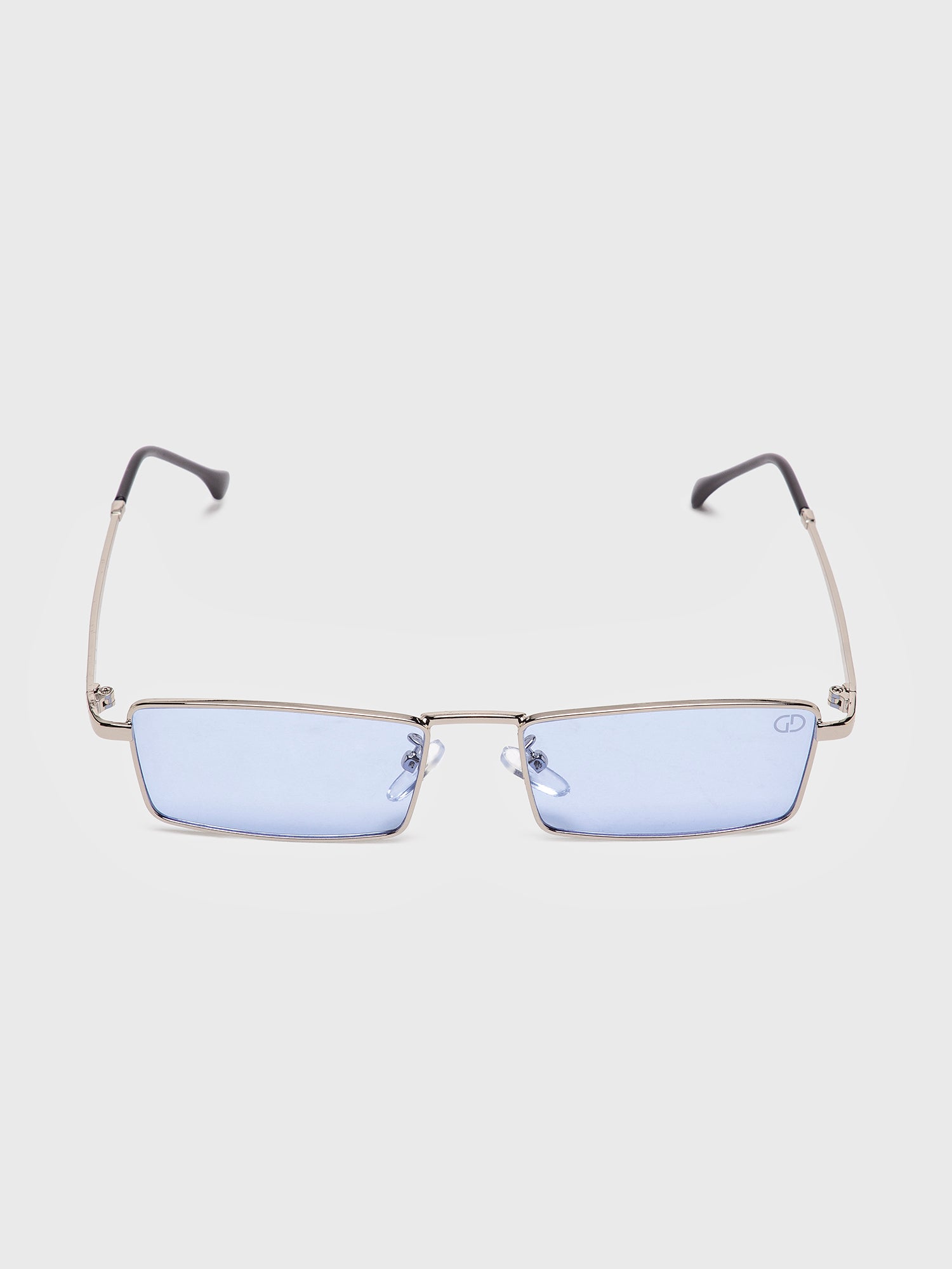 sunglasses / Blue Rectangle Sunglasses