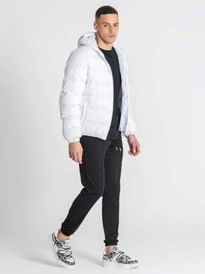 puffers / White KAVANAGH Hoodie Jacket
