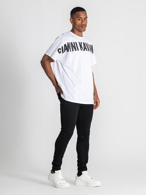 t-shirts / White Clone 2.0 Oversized Tee