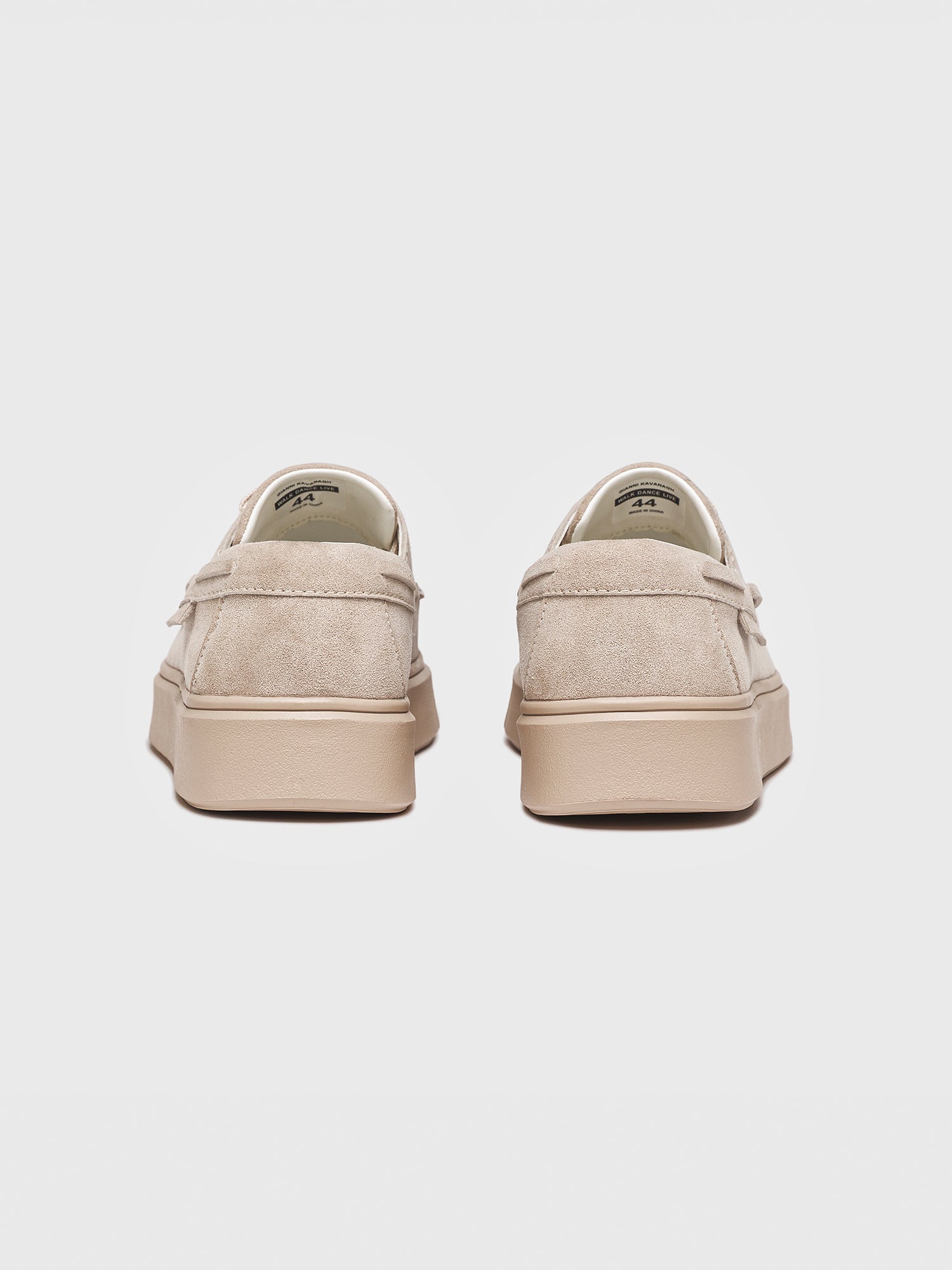 shoes / Beige Oxford Loafers