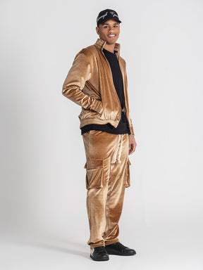 zip jackets / Beige Urban Luxe Jacket