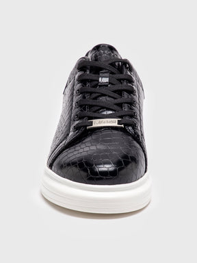 sneakers / Black Elevated Sneakers
