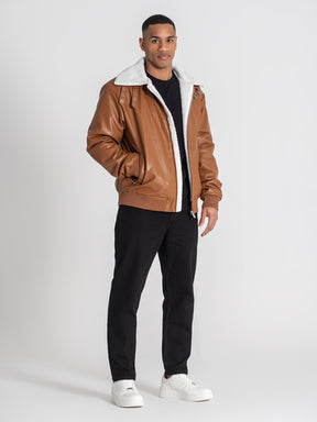 jackets / Camel Cocoon Sherpa Jacket