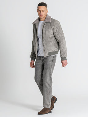 jackets / Grey Timeless Aviator Jacket