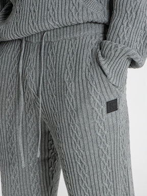 joggers / Grey Core Knit Joggers