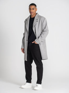 overcoats / Grey Oxford Coat