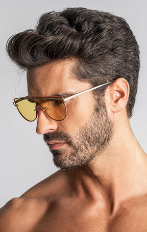 Yellow Downtown Sunglasses