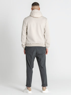 jackets / Beige Aero Hoodie Jacket