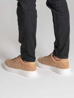 sneakers / Camel Elevated Sneakers