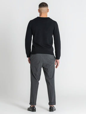 polos / Black Soft Knit Polo