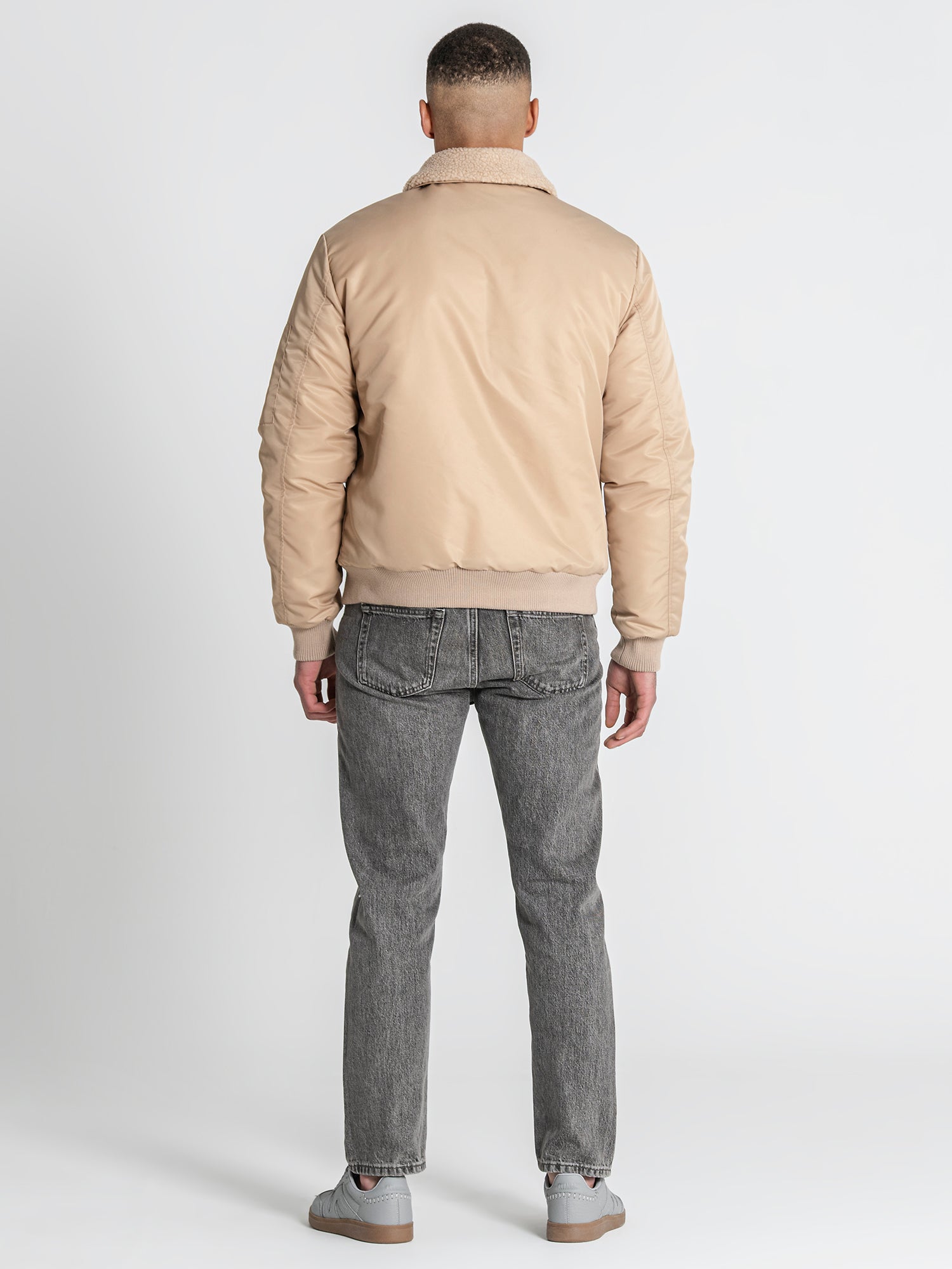 bombers / Beige Gianni Bomber Jacket