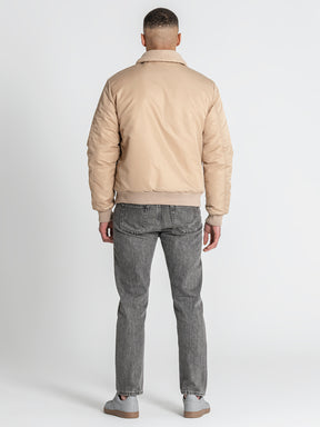 bombers / Beige Gianni Bomber Jacket