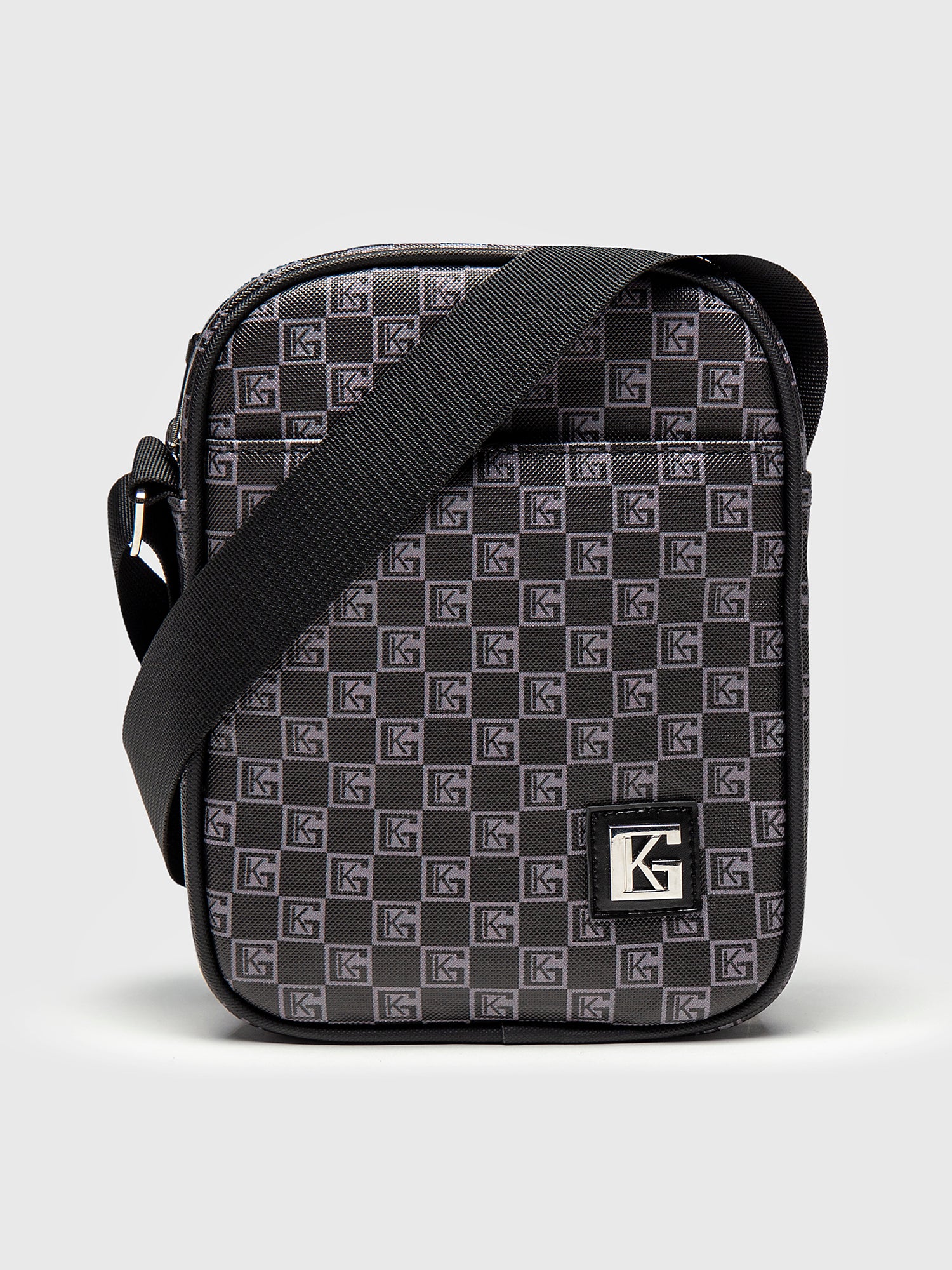 bags / Grey iD Clone Vertical Shoulder Bag