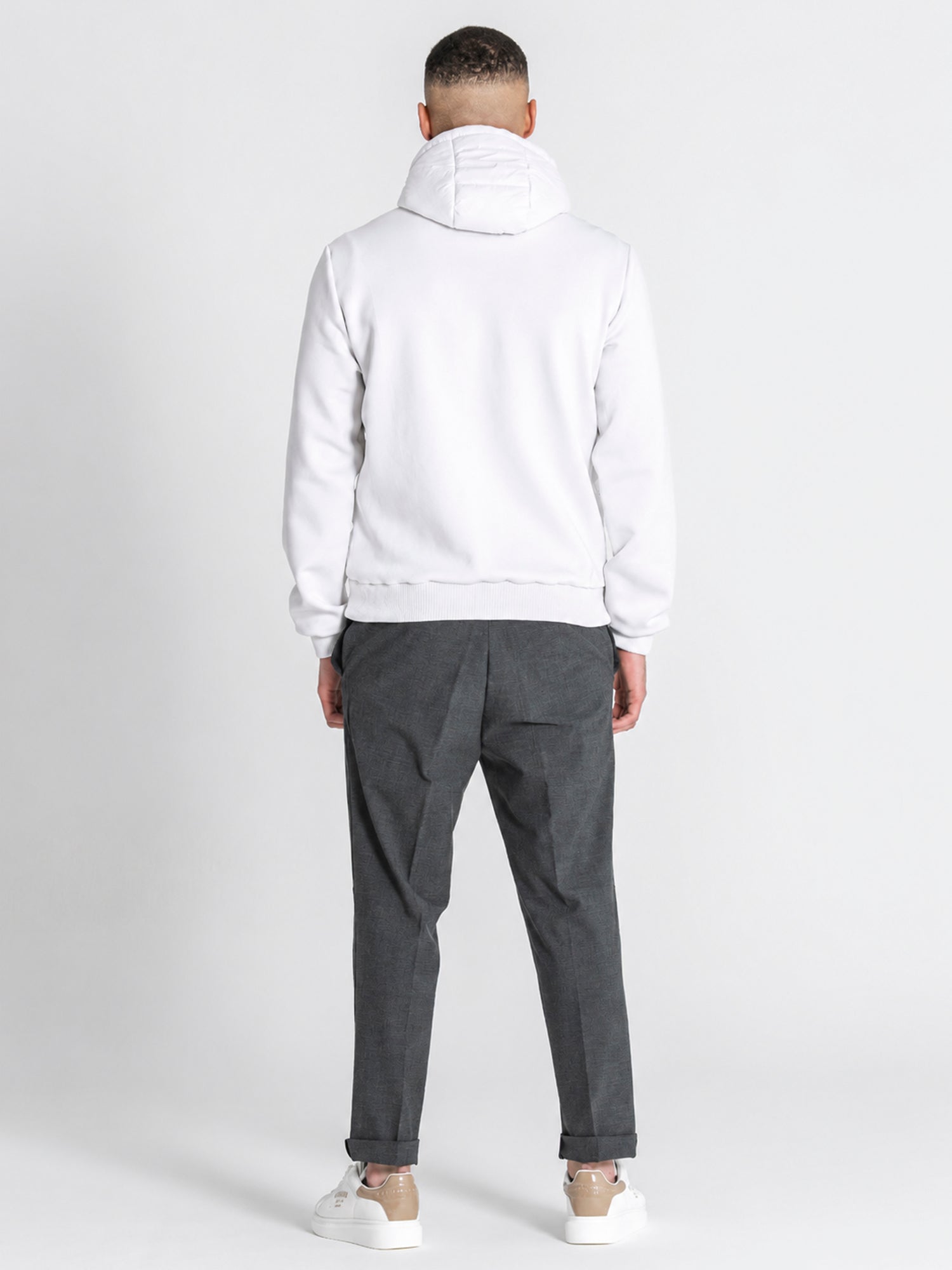 jackets / White Aero Hoodie Jacket
