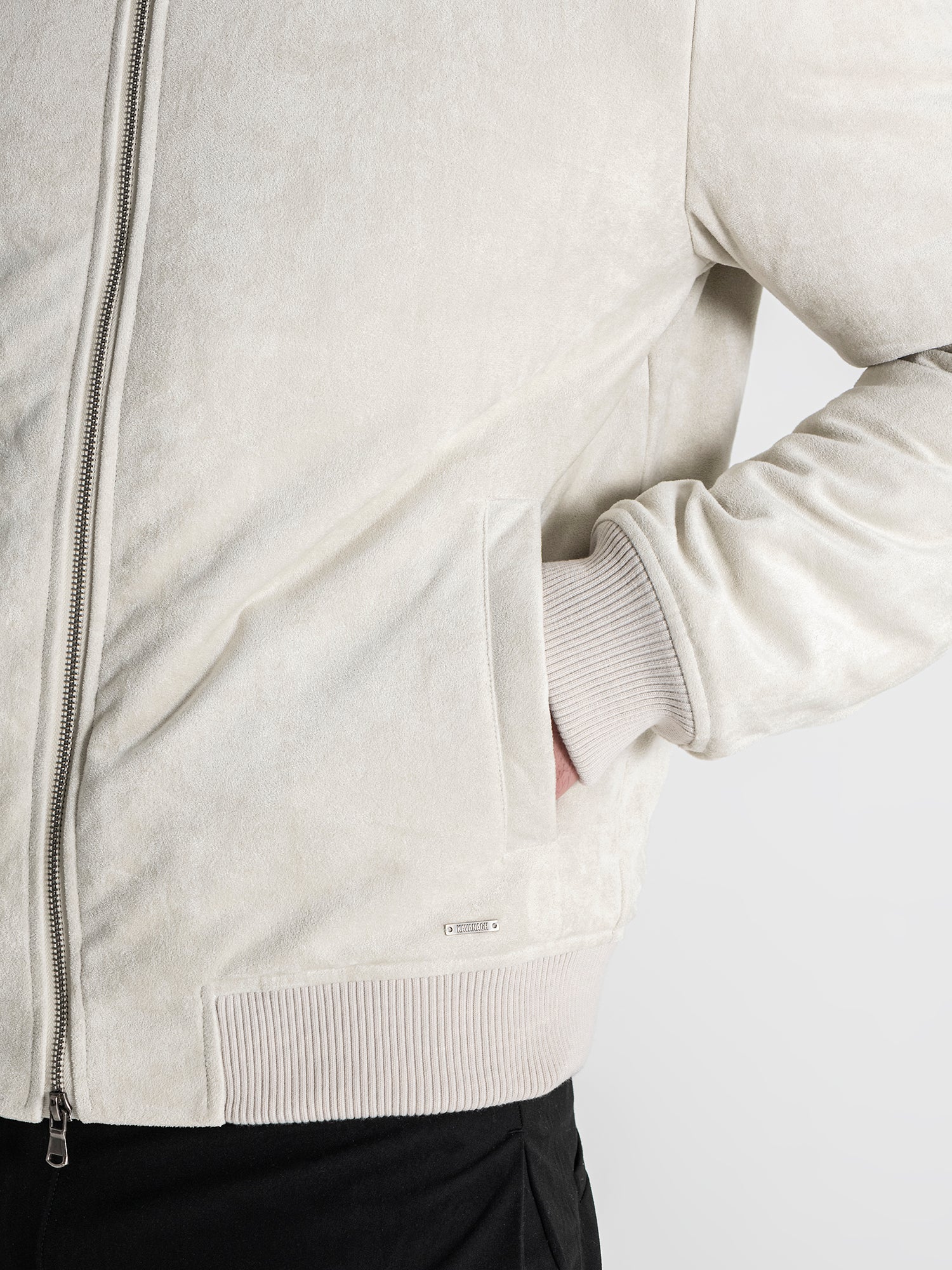 jackets / White Timeless Aviator Jacket