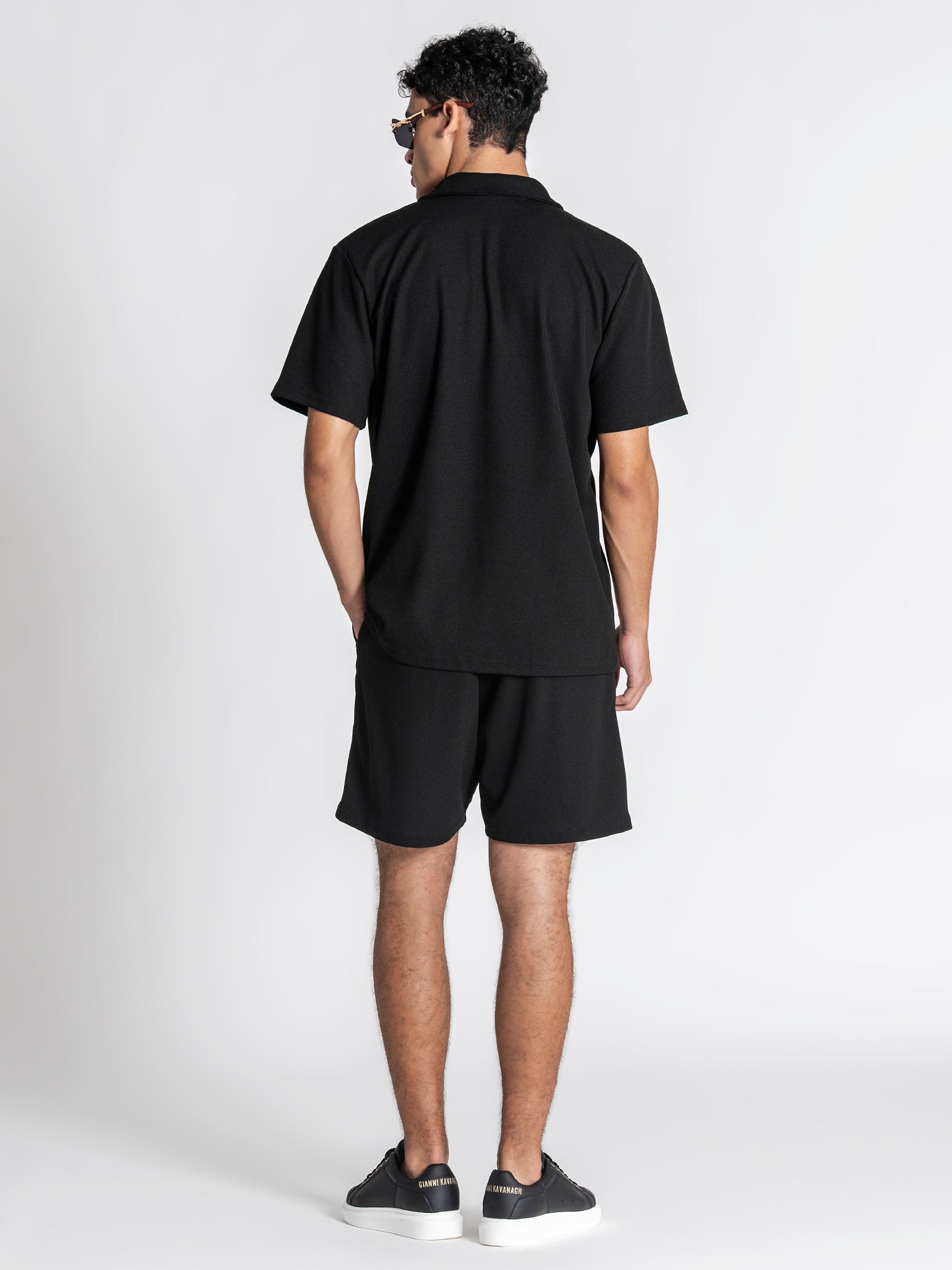 shirts / White Ripped Knit Polo