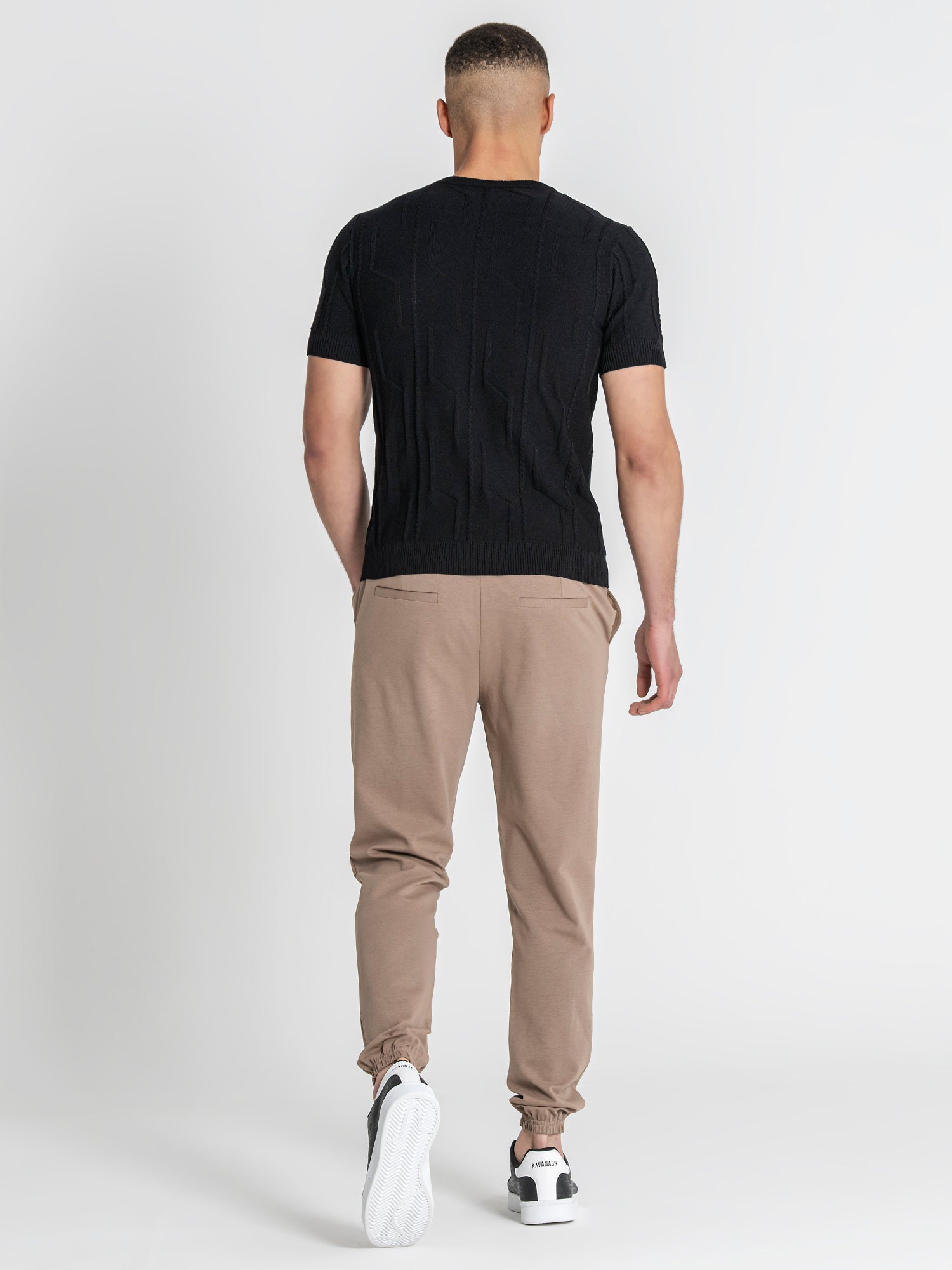 t-shirts / Black Dimension Knit Tee
