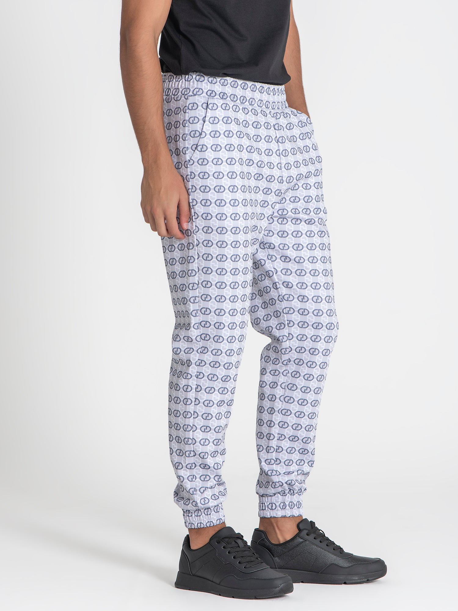 joggers / White GG Mania Joggers