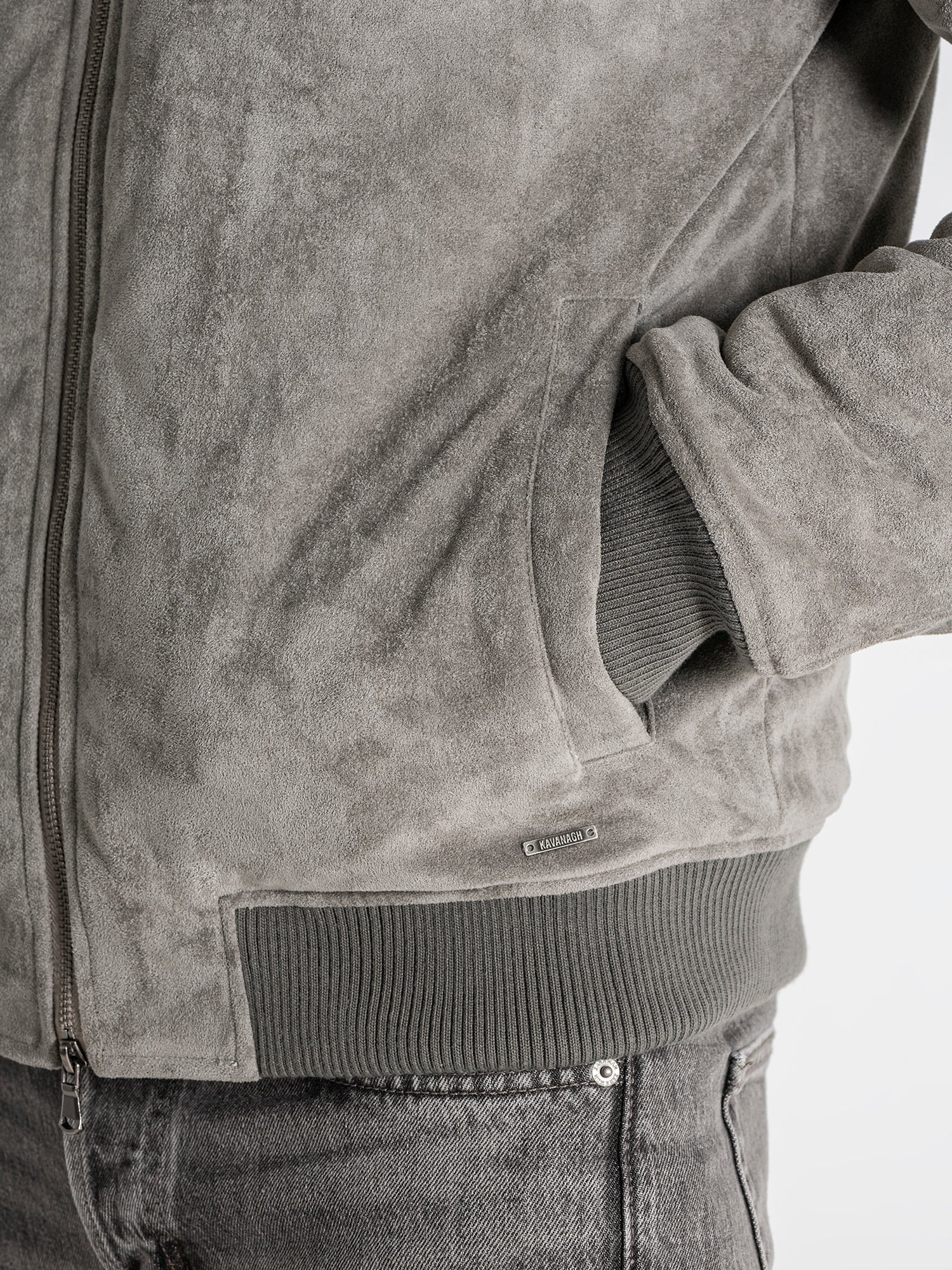 jackets / Grey Timeless Aviator Jacket