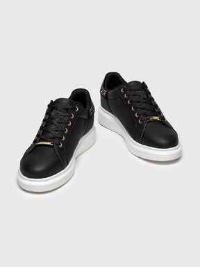 sneakers / Black Crystal Fade Sneakers