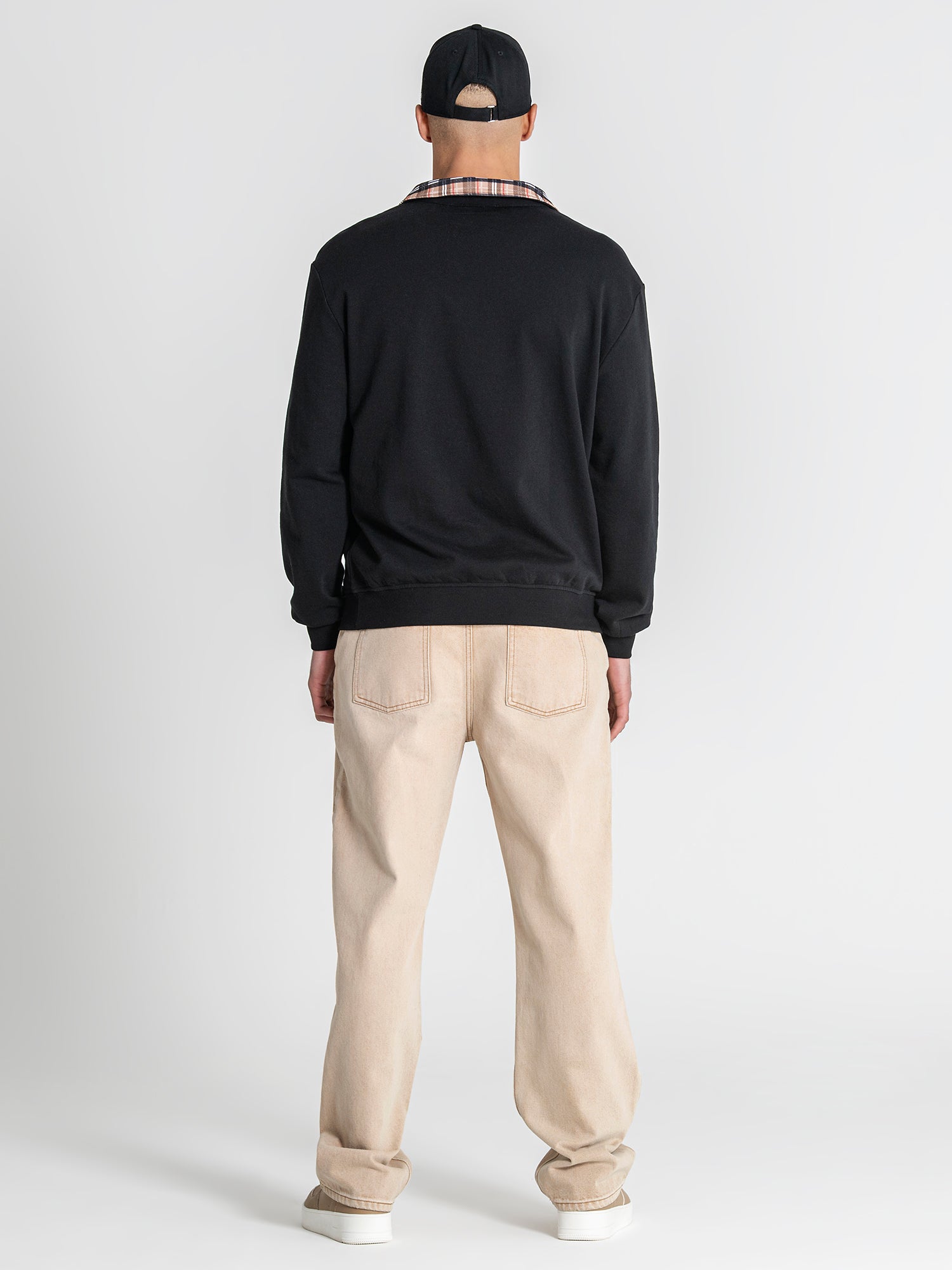 sweats / Black British Zip Sweat