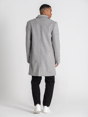 overcoats / Grey Oxford Coat