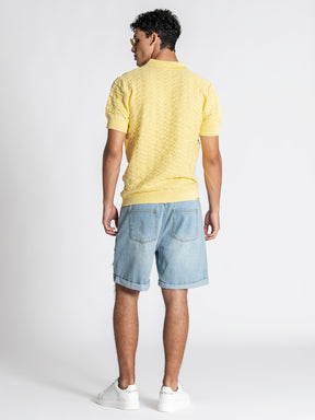 polos / Yellow GK Knit Polo