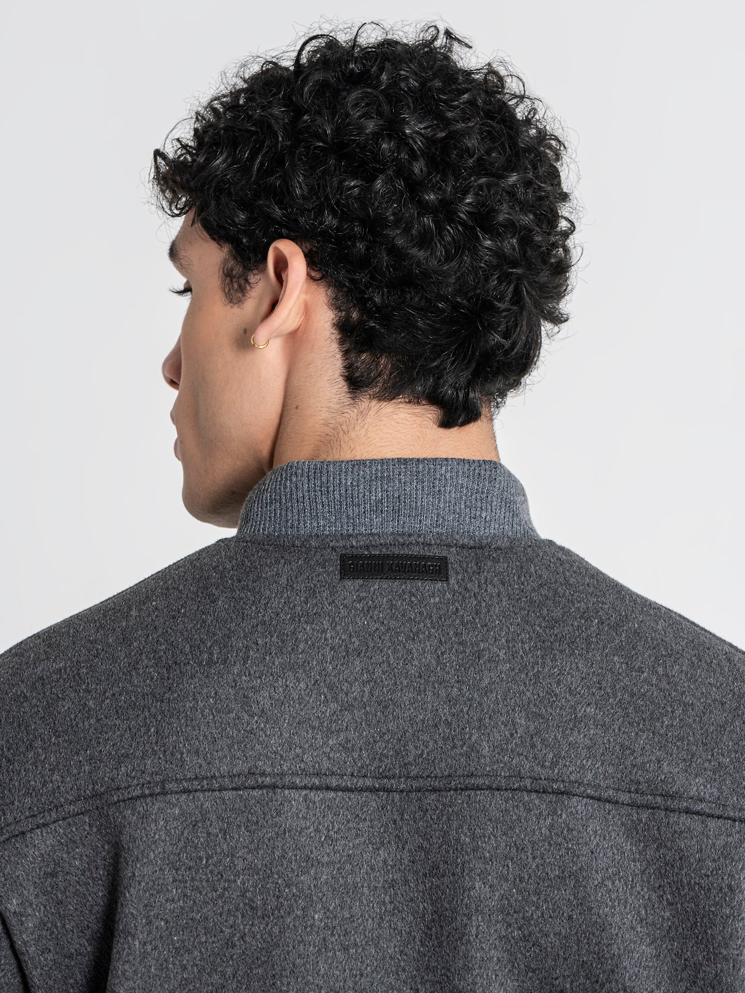 bombers / Grey Soft Core Bomber Jacket