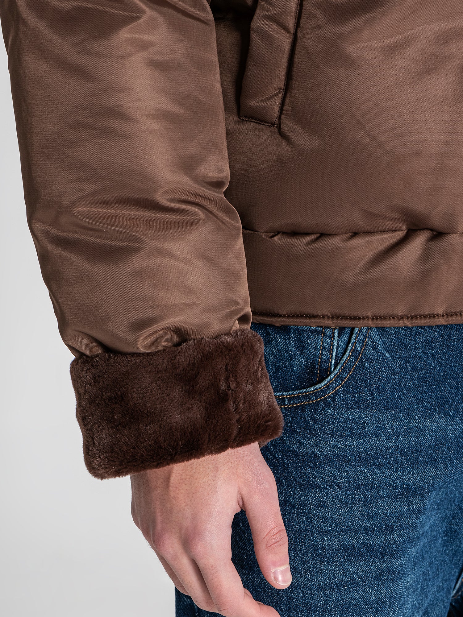 puffers / Brown GG Puffer Jacket