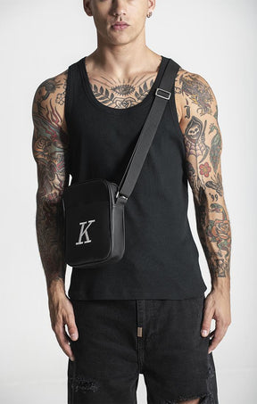 bags / Black K Shoulder Bag
