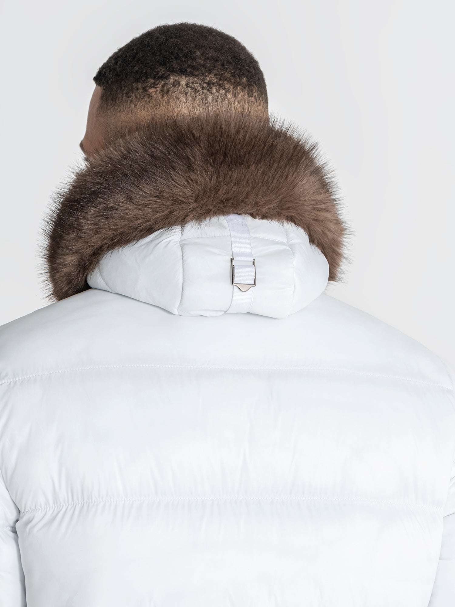 puffers / White GK Puffer Jacket