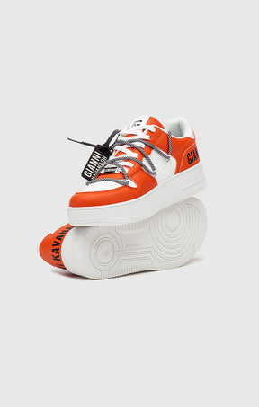 Orange Wrapped Tangerine Sneakers