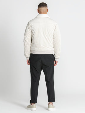 jackets / White Timeless Aviator Jacket