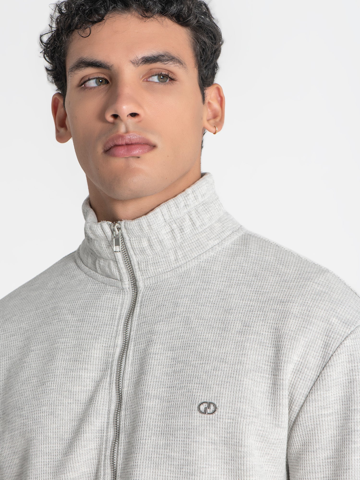 zip jackets / Grey Stone Zip Jacket