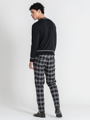 sweats / Black Soft Knit Longsleeve Tee