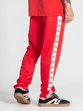 joggers / Burgundy Retro Pants