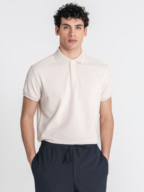 polos / Beige Signature Polo