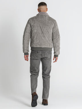 jackets / Grey Timeless Aviator Jacket