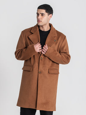 overcoats / Camel Oxford Coat
