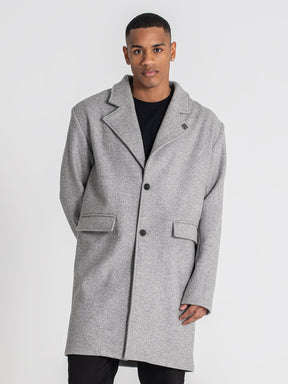 overcoats / Grey Oxford Coat