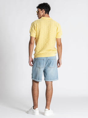 polos / Yellow GK Knit Polo