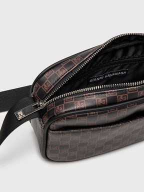 bags / Brown iD Clone Shoulder Bag