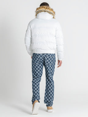 puffers / White Smart Puffer Jacket