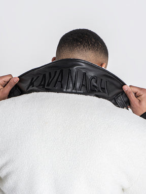 jackets / White Cocoon Sherpa Jacket