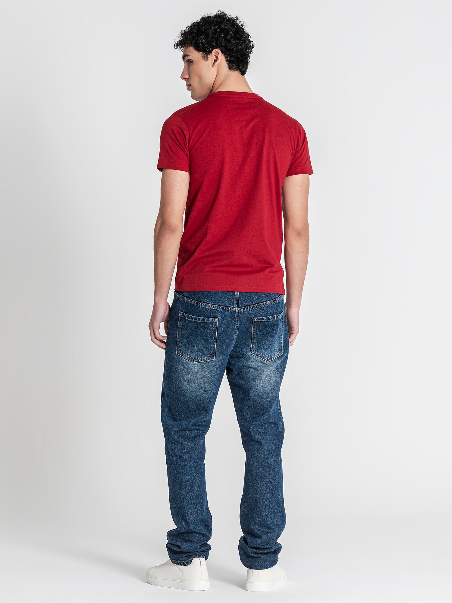 t-shirts / Burgundy Gianni Tee