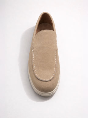 shoes / Beige GK Boat Loafers