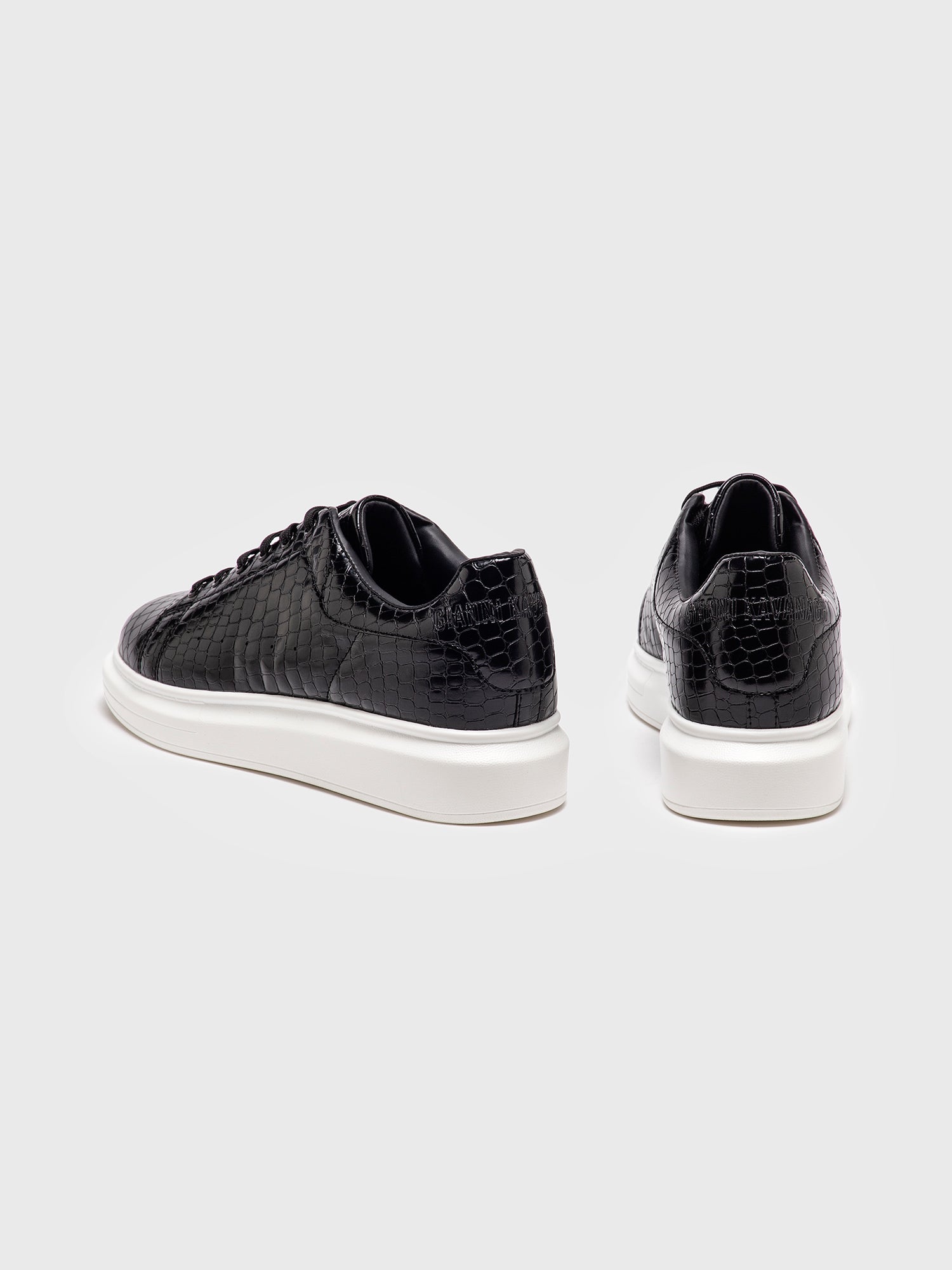 sneakers / Black Elevated Sneakers