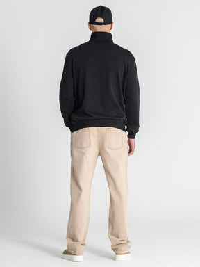 sweats / Black British Zip Sweat