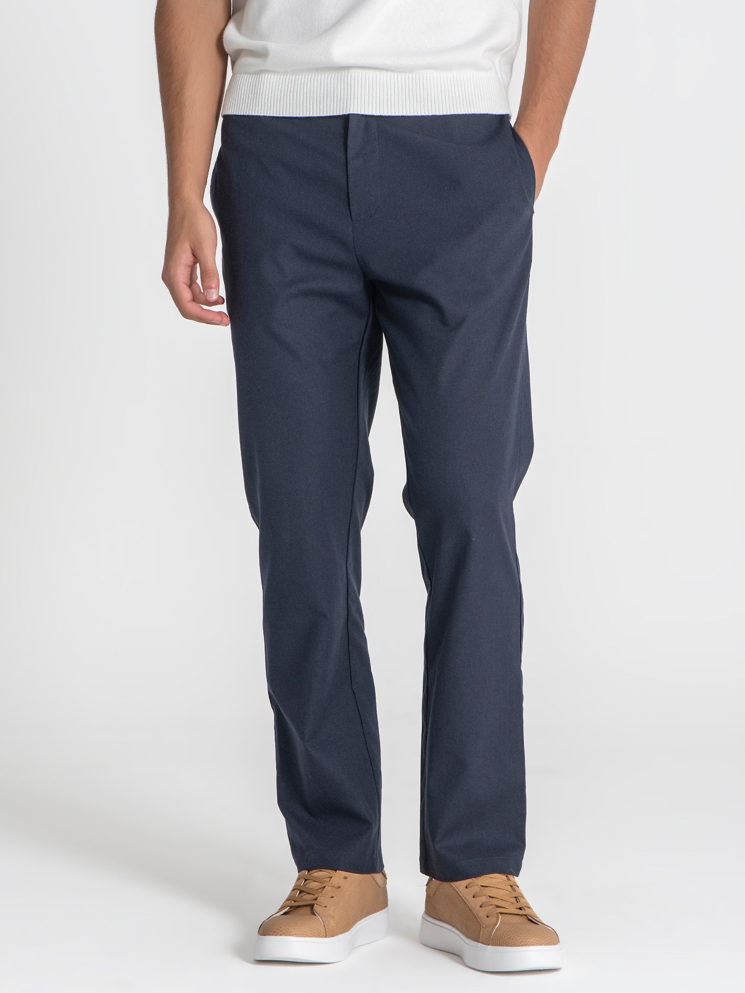 Blue Smart Pants